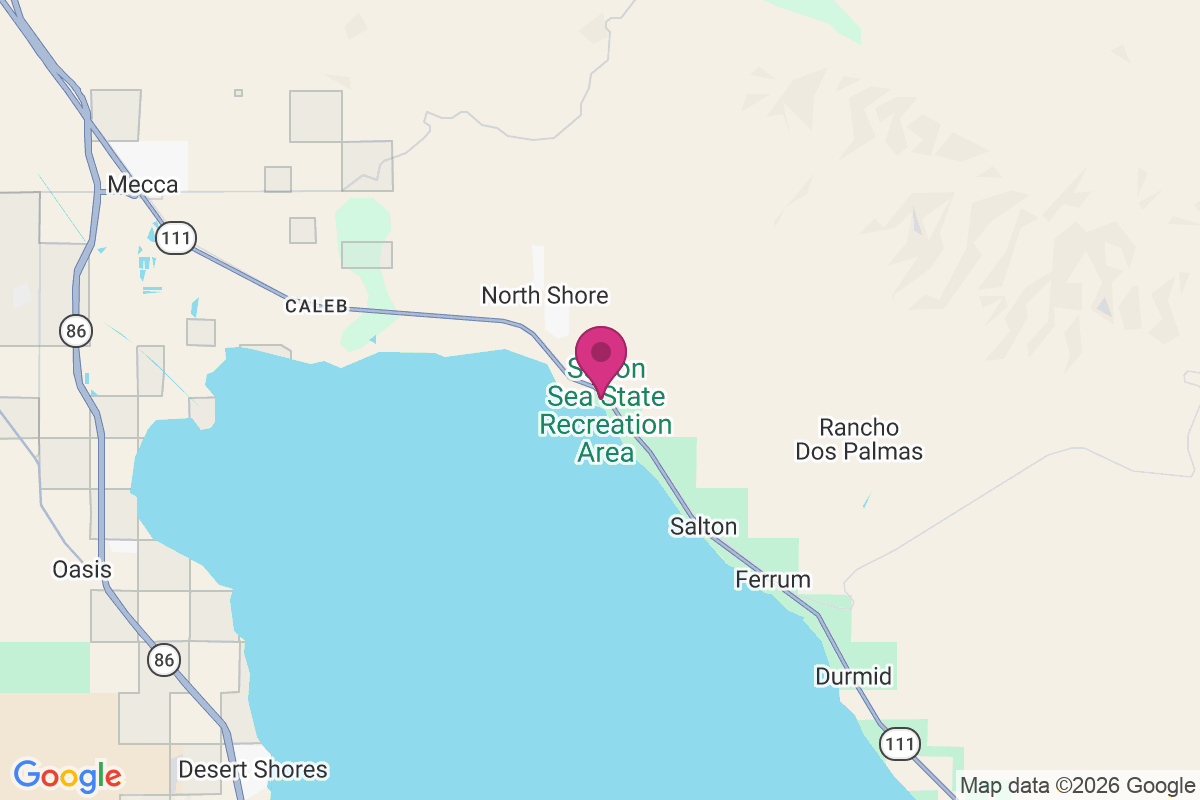 Carte de Desert Beach