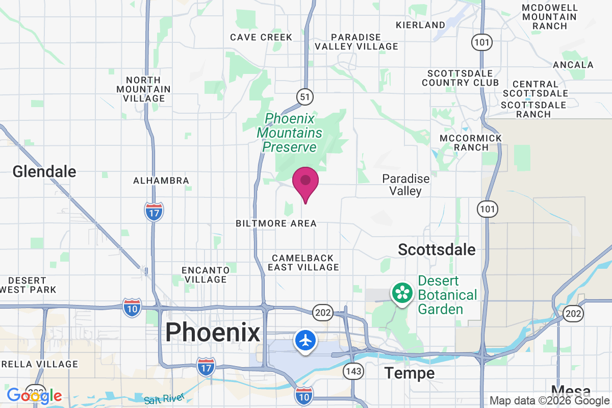Carte de Biltmore Greens III