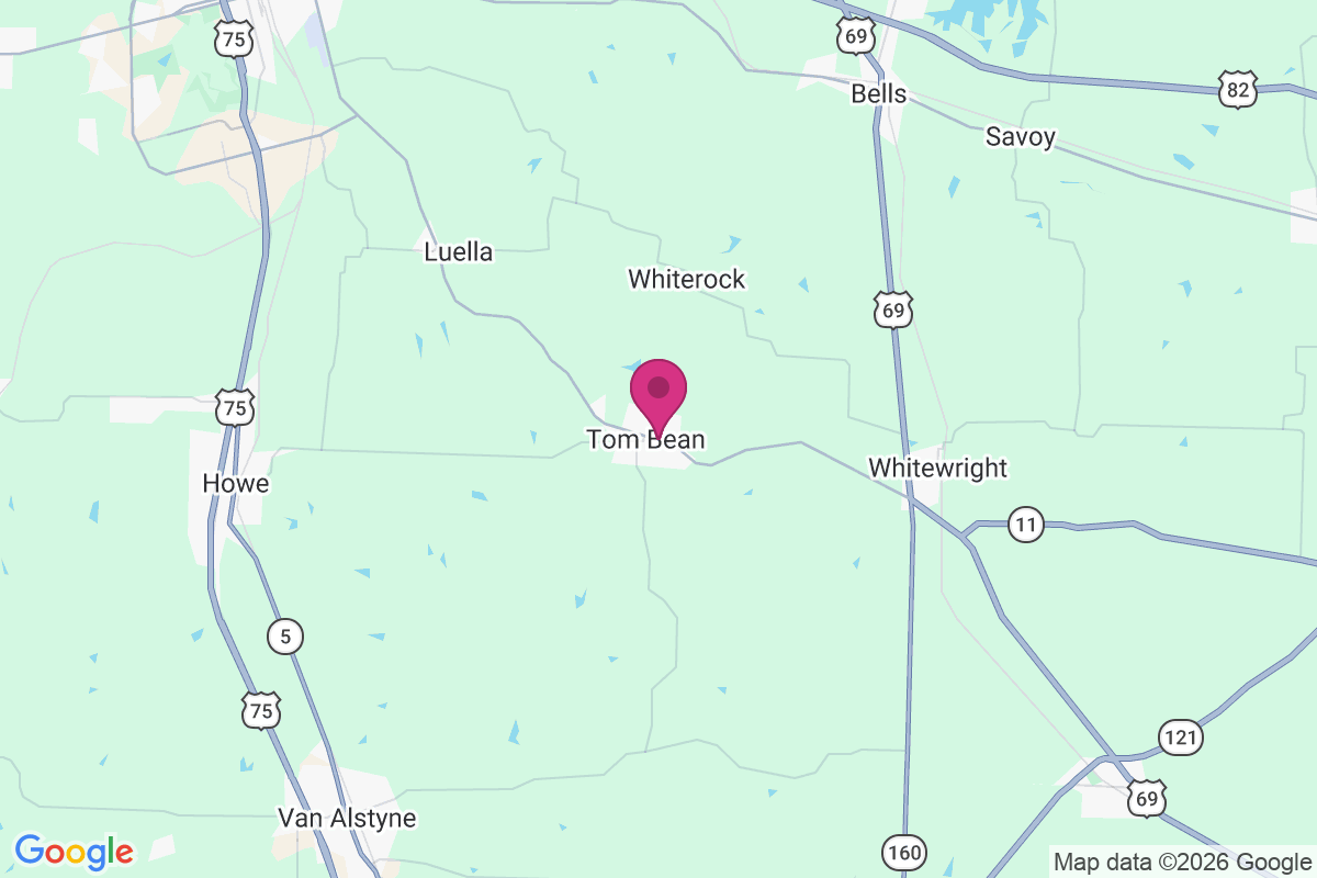 Carte de Tom Bean