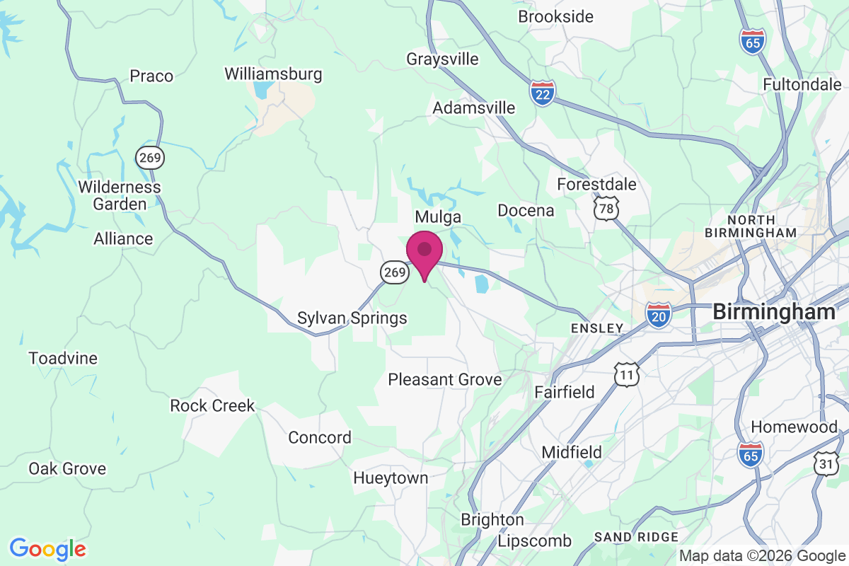 Carte de Crockard Junction