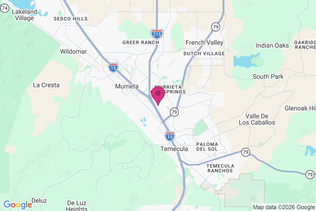Carte de Warm Springs Mobile Home Park