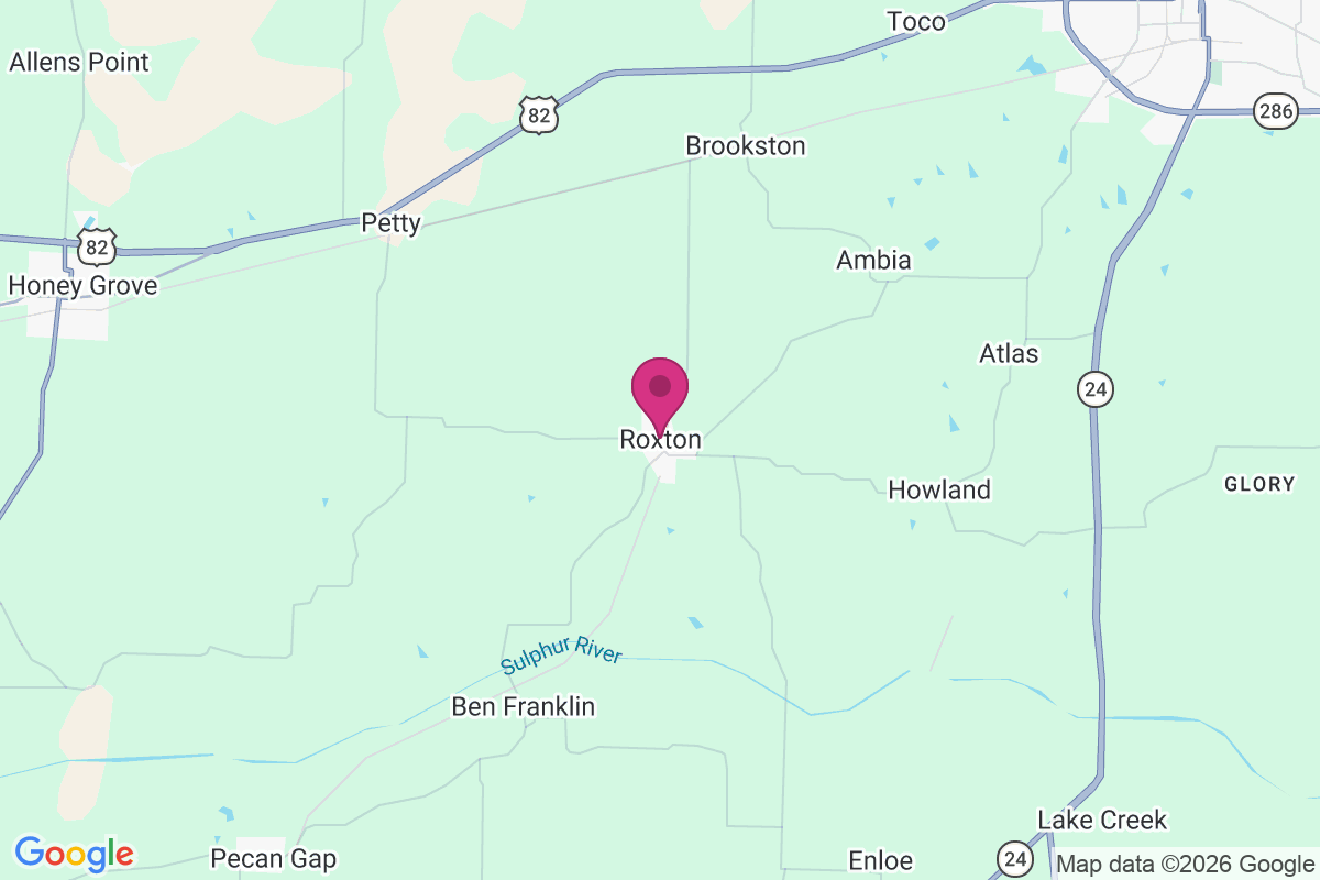 Carte de Roxton