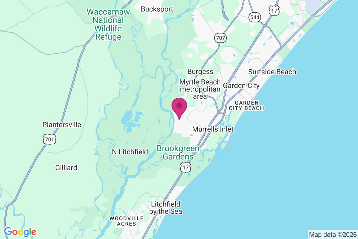 Carte de Wachesaw Landing