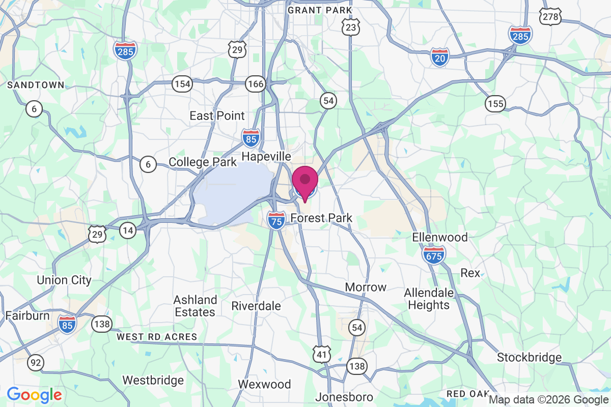 Carte de Forest Hills Mobile Home Park