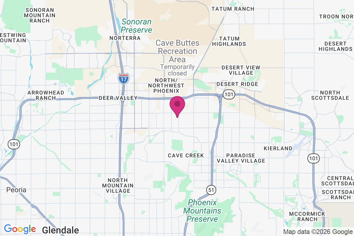 Carte de Desert Bell Estates II