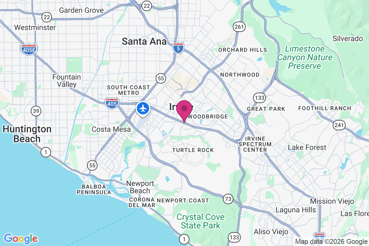 Carte de Irvine