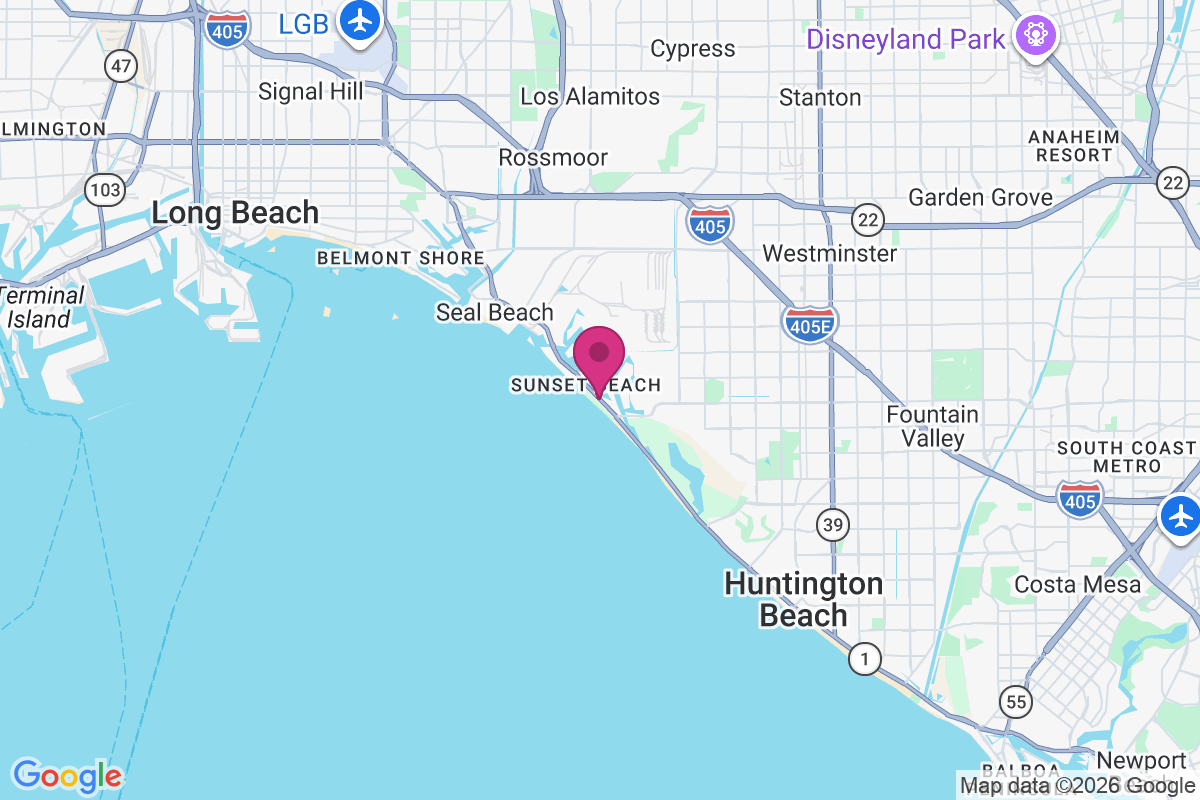 Carte de Sunset Beach