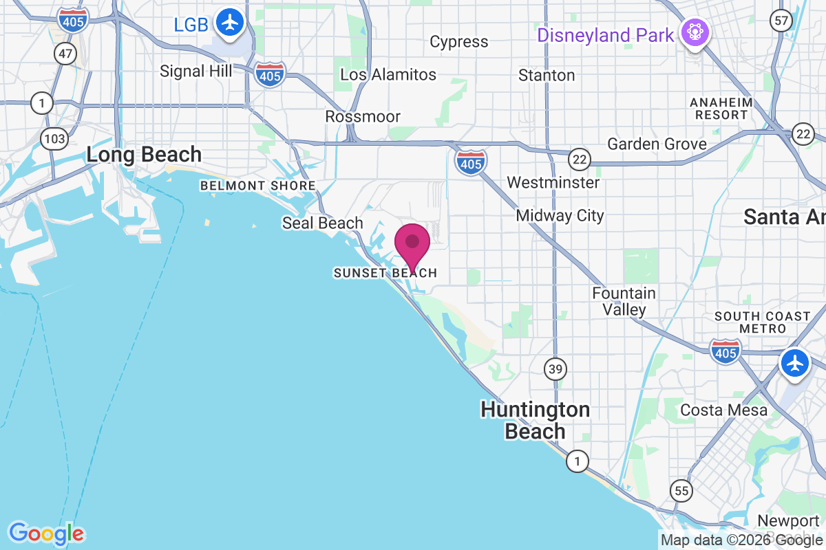 Carte de Huntington Harbour