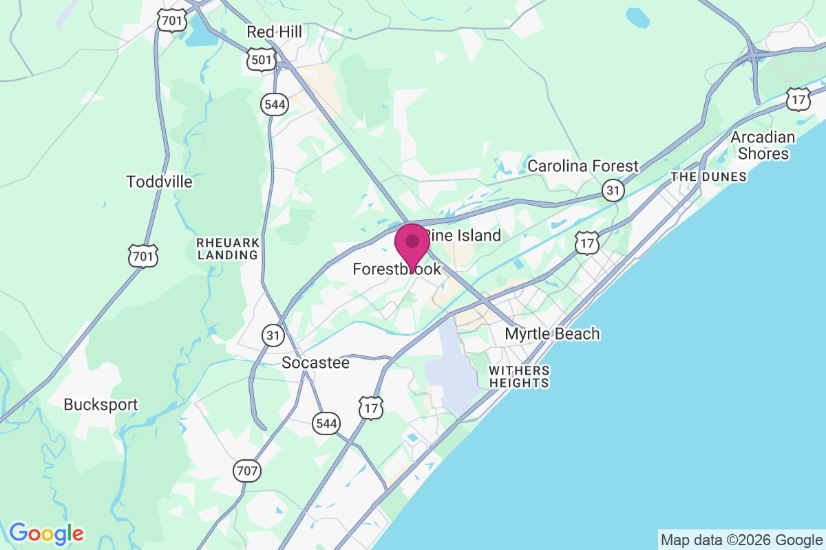Carte de Pinelands
