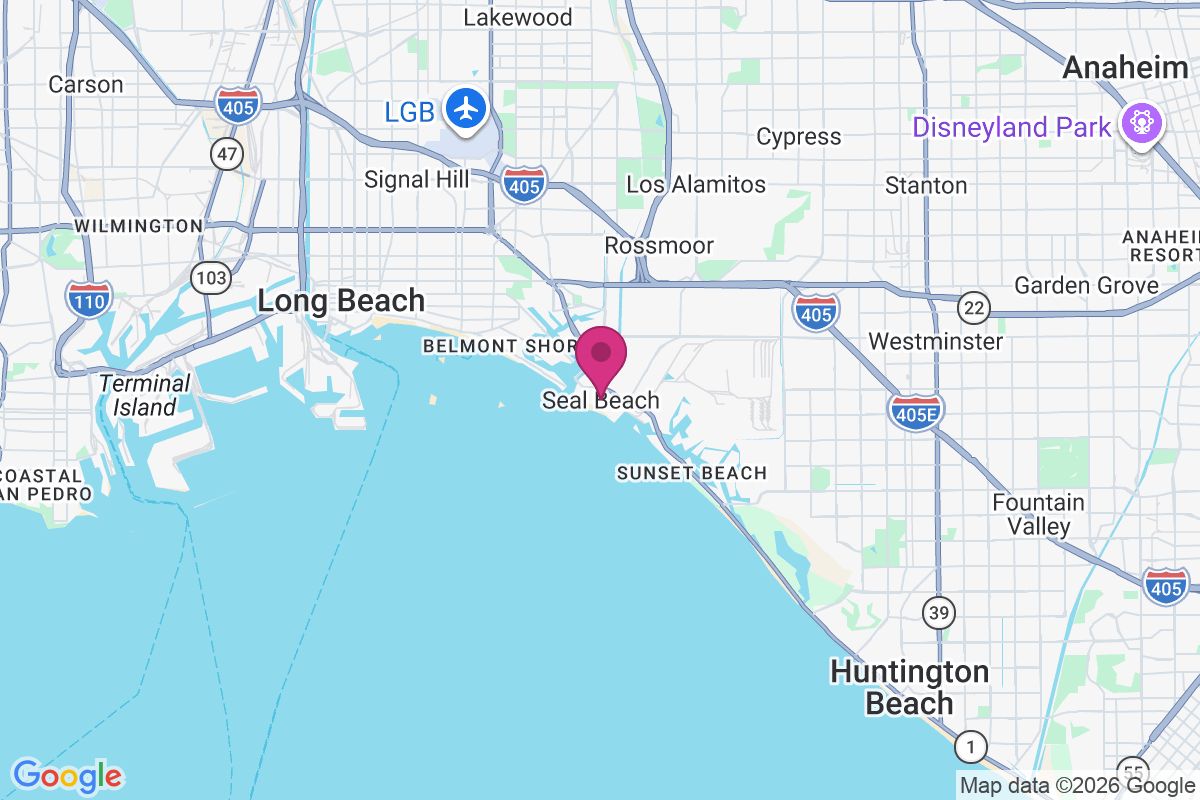 Carte de Seal Beach