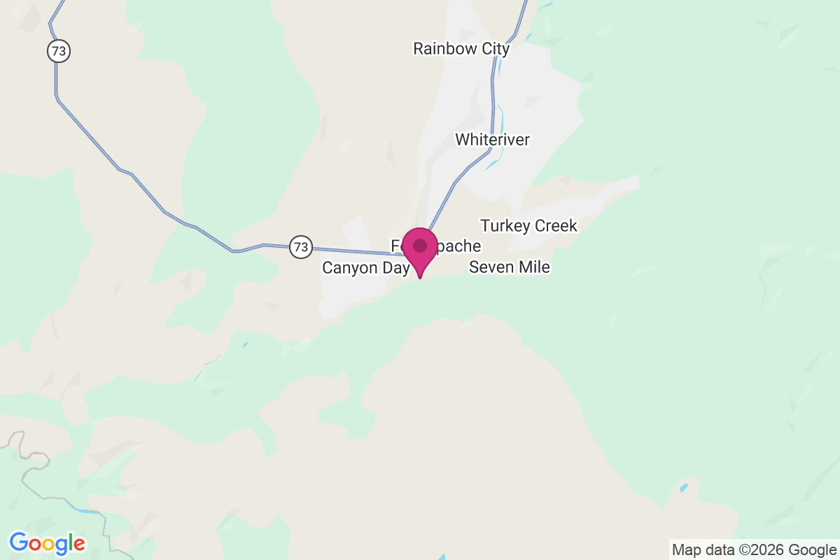 Carte de Fort Apache Junction