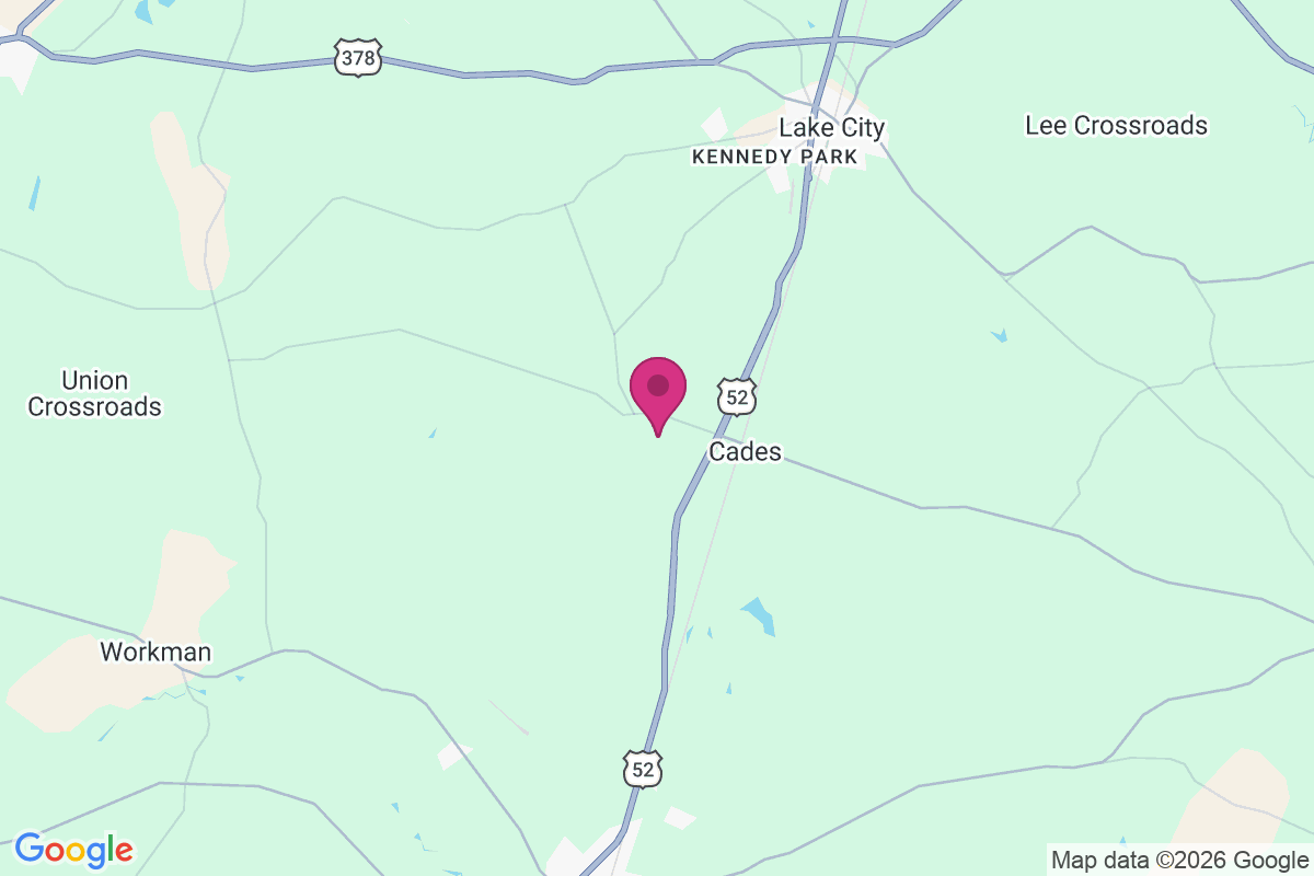 Carte de Clarks Crossroads