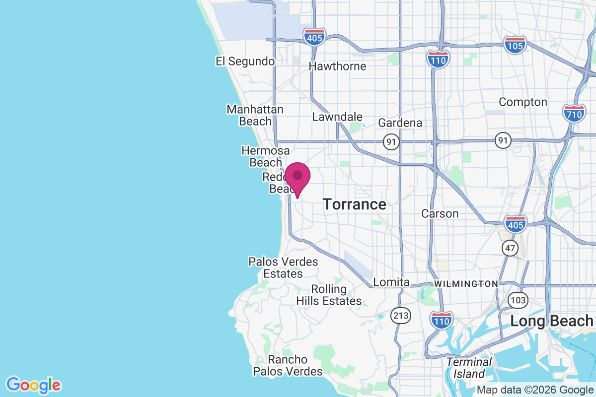 Carte de Redondo Beach