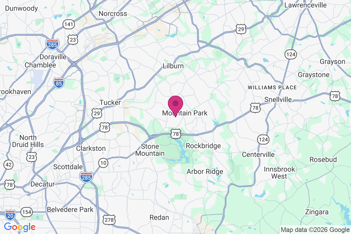 Carte de Mountain Brooke
