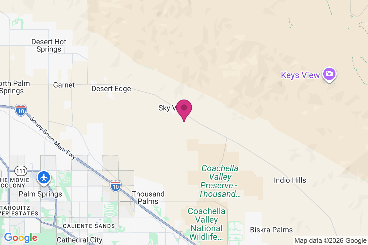 Carte de Sky Valley