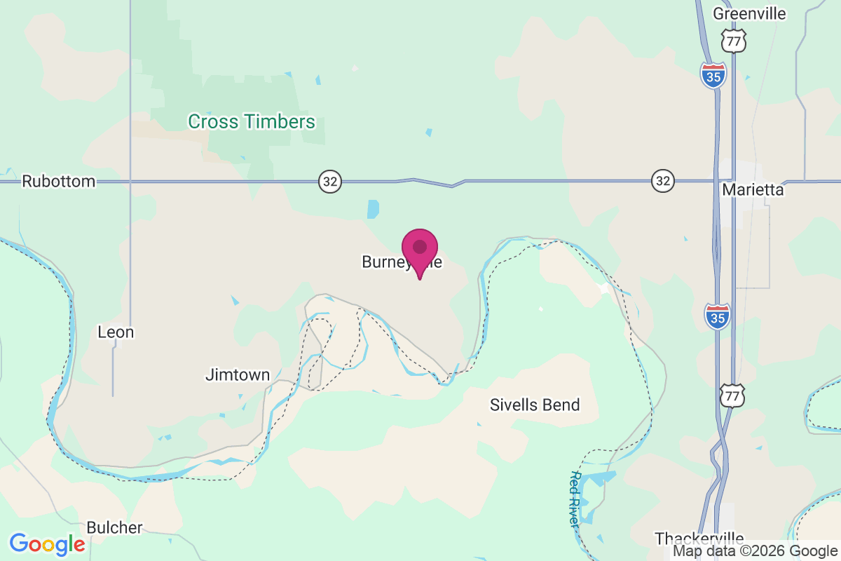 Carte de Burneyville