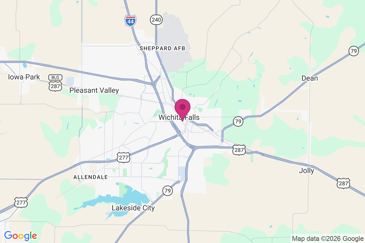 Carte de Sheppard Afb