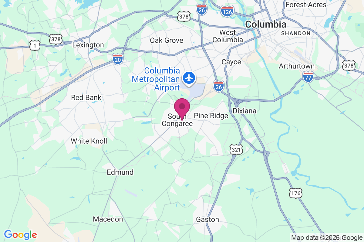 Carte de South Congaree