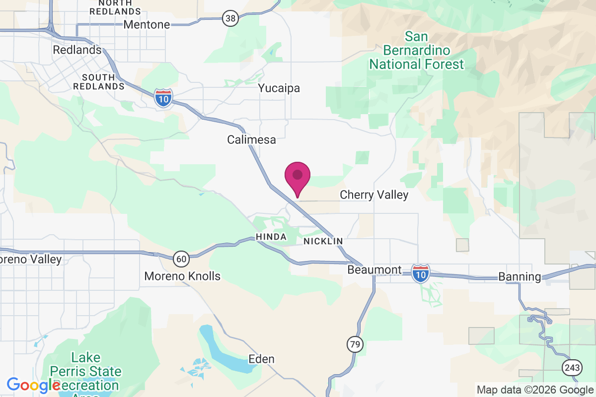 Carte de Calimesa Mobile Home Ranch