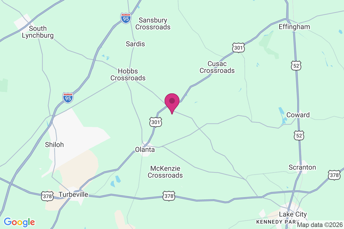 Carte de Motts Crossroads