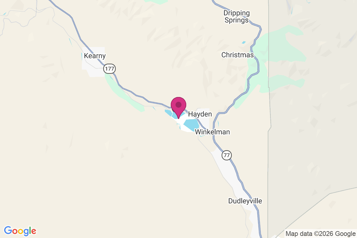 Carte de Hayden Junction
