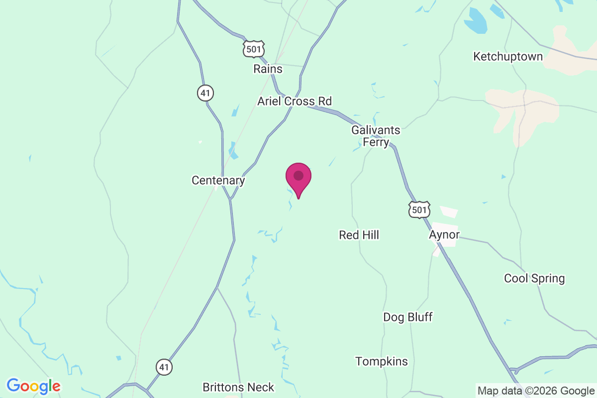 Carte de Davis Landing