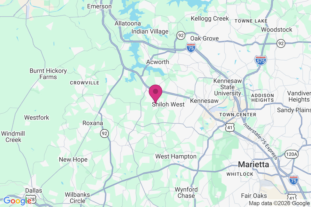 Carte de Mars Hill Downs