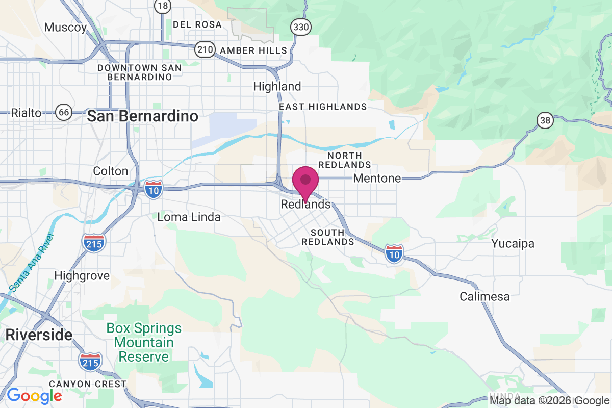 Carte de Redlands