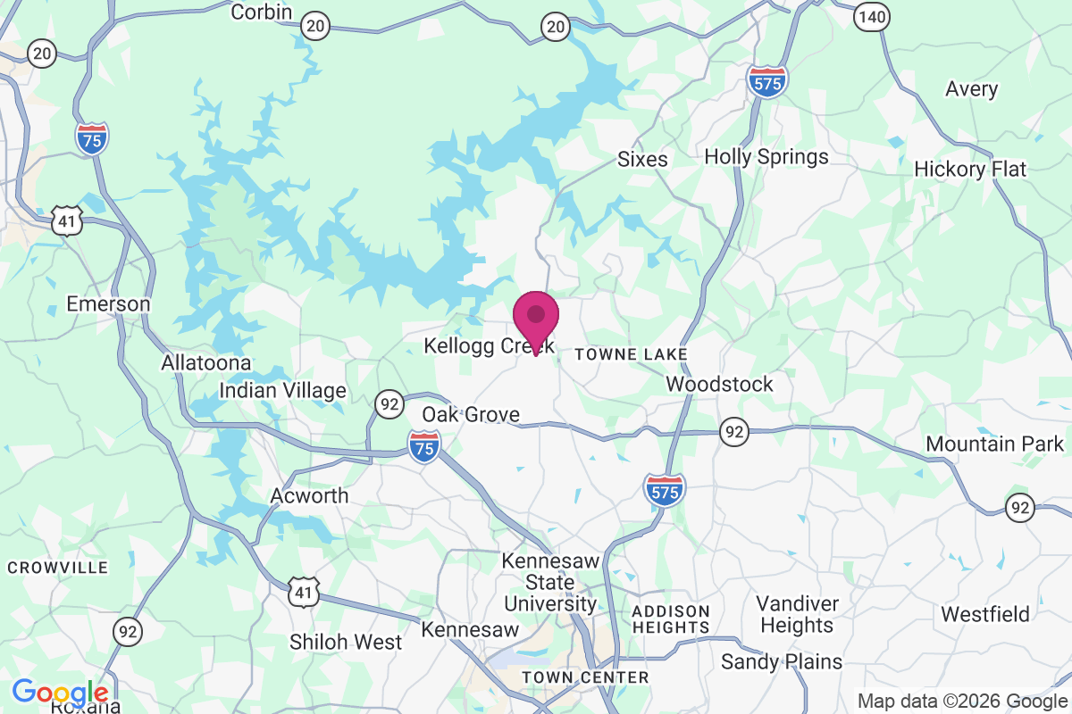 Carte de Allatoona Pass