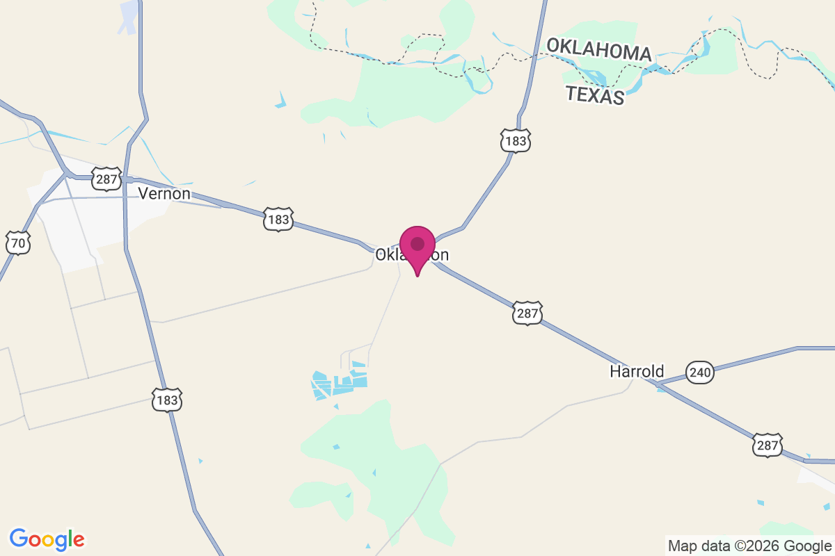 Carte de Oklaunion