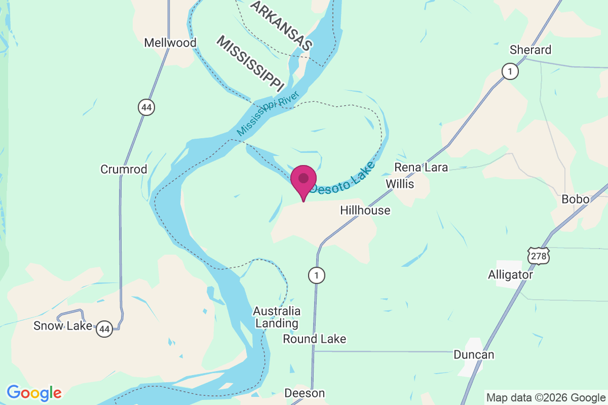 Carte de Pushmataha Landing