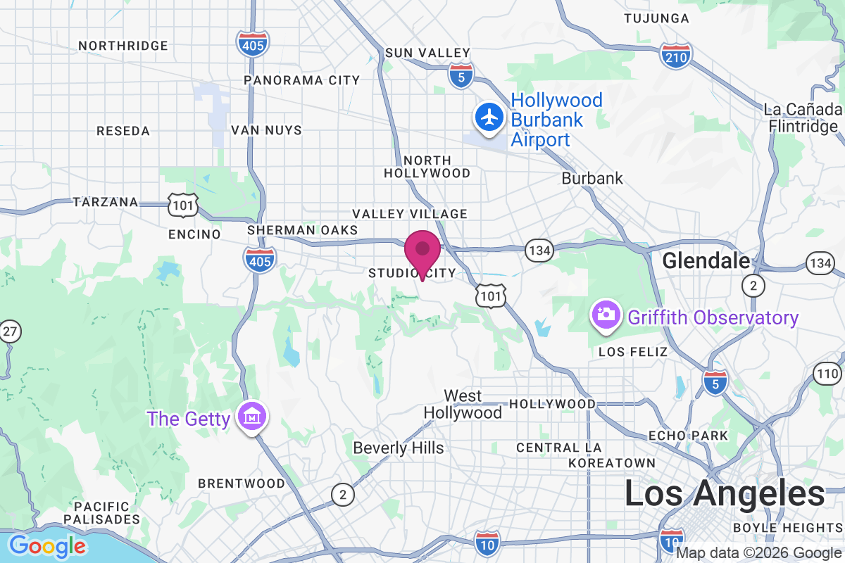 Carte de Studio City