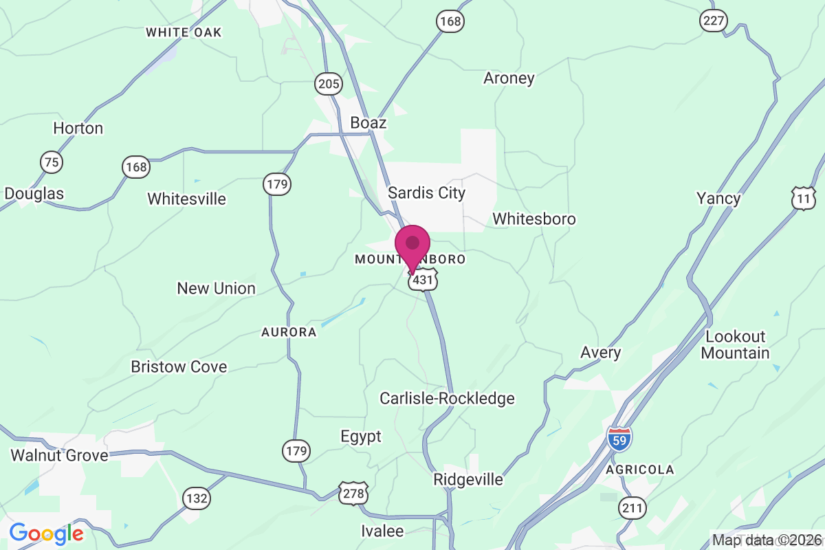 Carte de Mountainboro