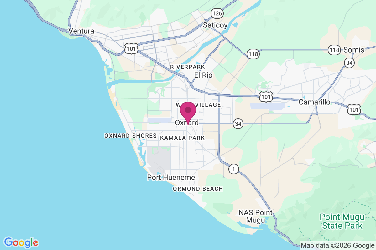 Carte de Point Mugu Nawc