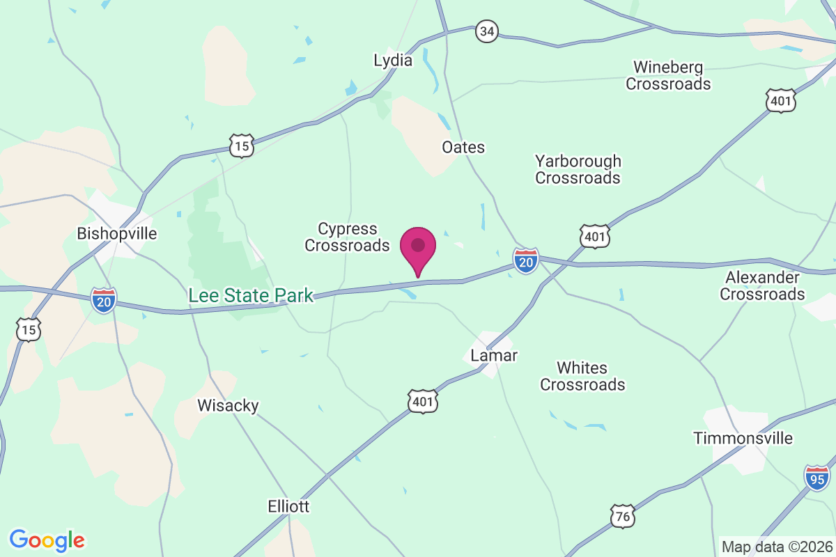 Carte de Vaughans Crossroads