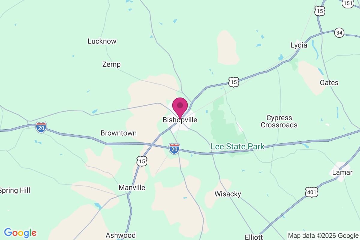 Carte de Bishopville