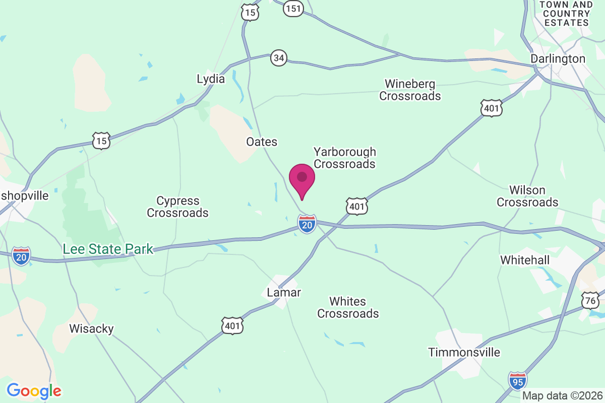 Carte de McLaughlin Crossroads