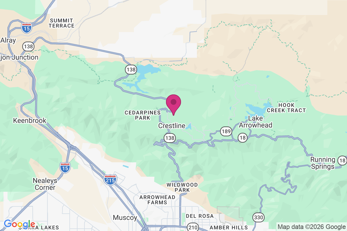 Carte de Crestline