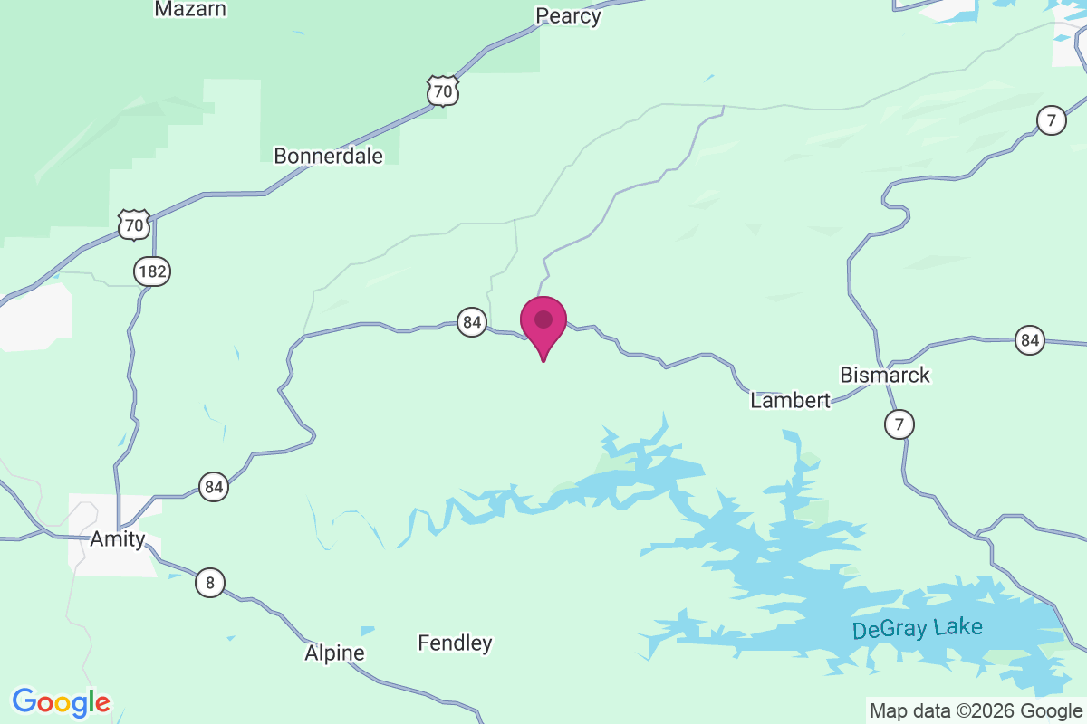 Carte de Point Cedar