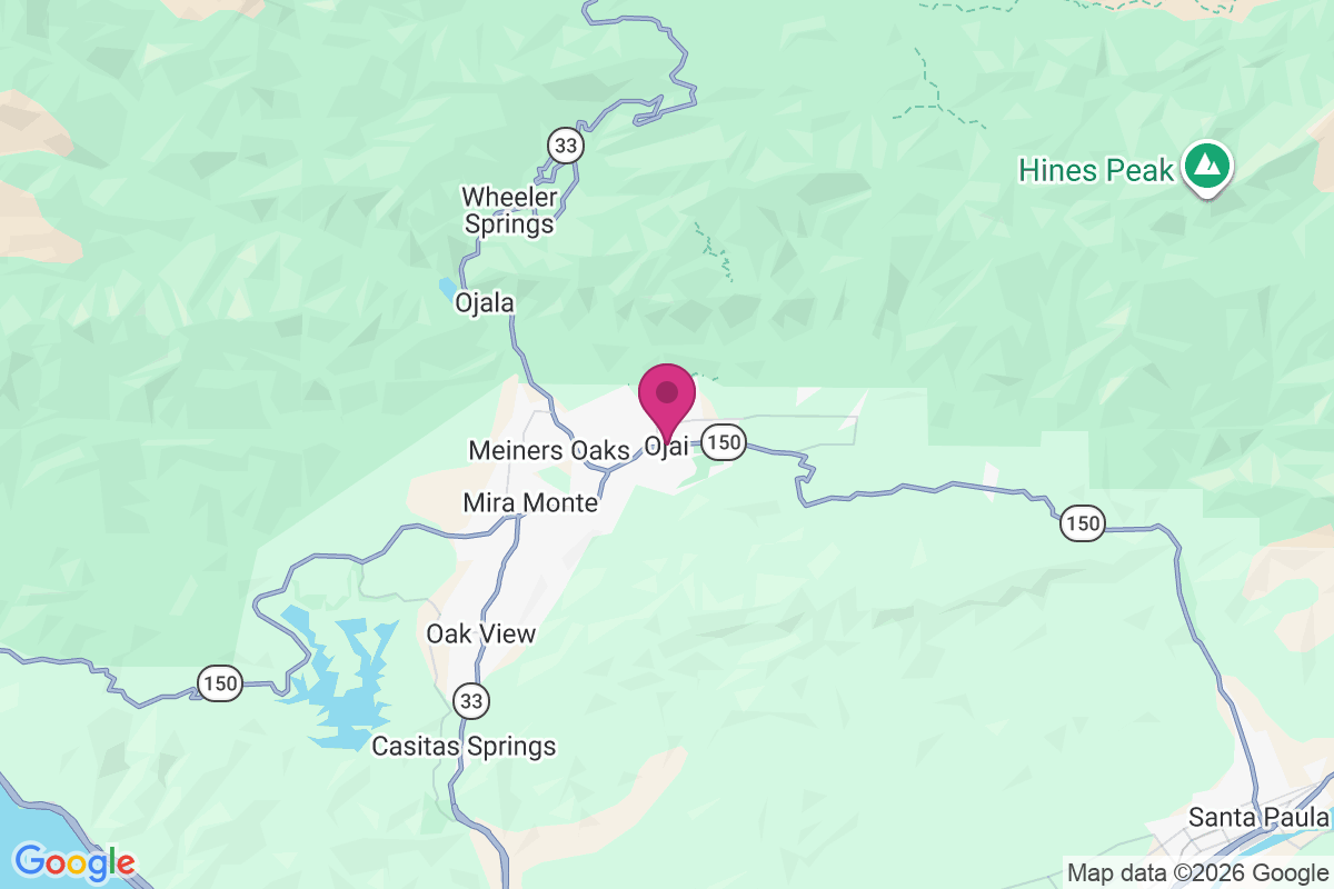 Carte de Ojai
