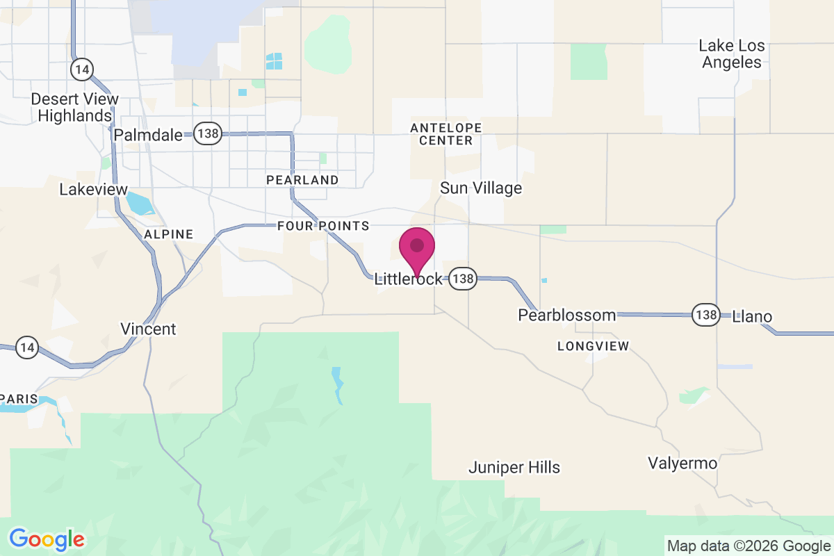 Carte de Littlerock