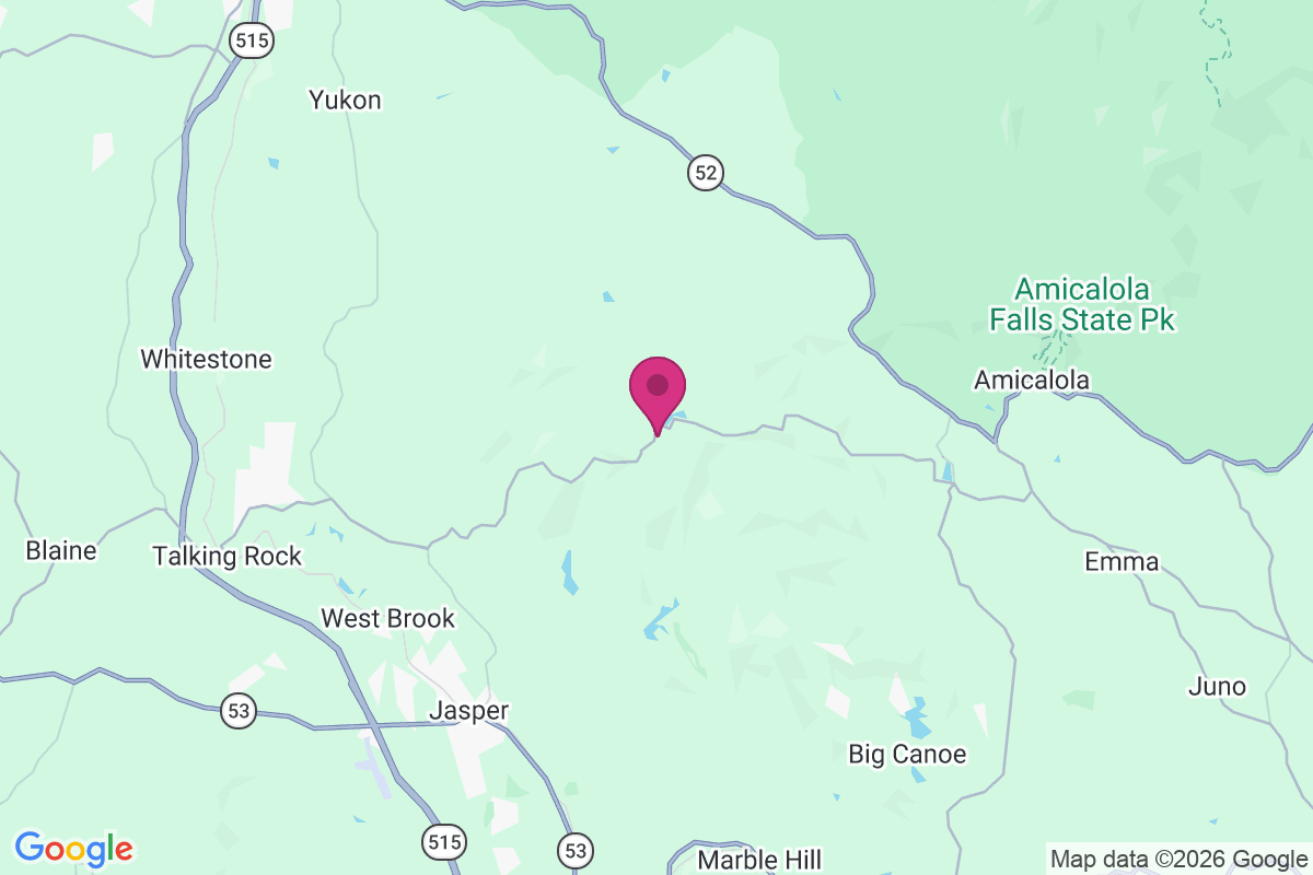 Carte de Burnt Mountain Estates