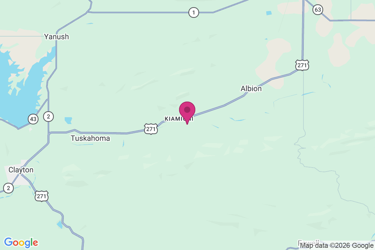 Carte de Kiamichi