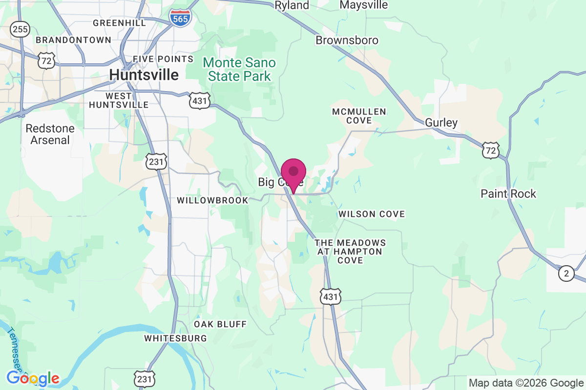 Carte de Big Cove