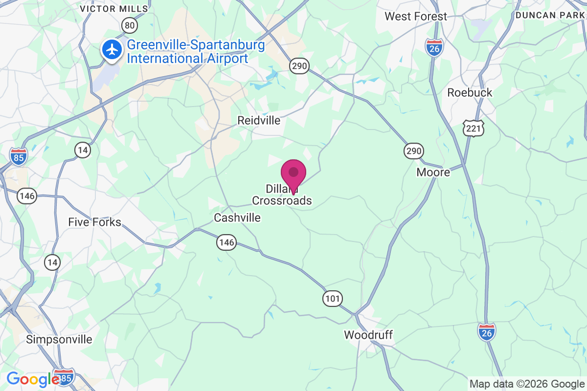 Carte de Dillard Crossroads