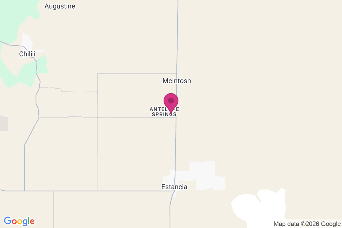 Carte de Antelope Springs