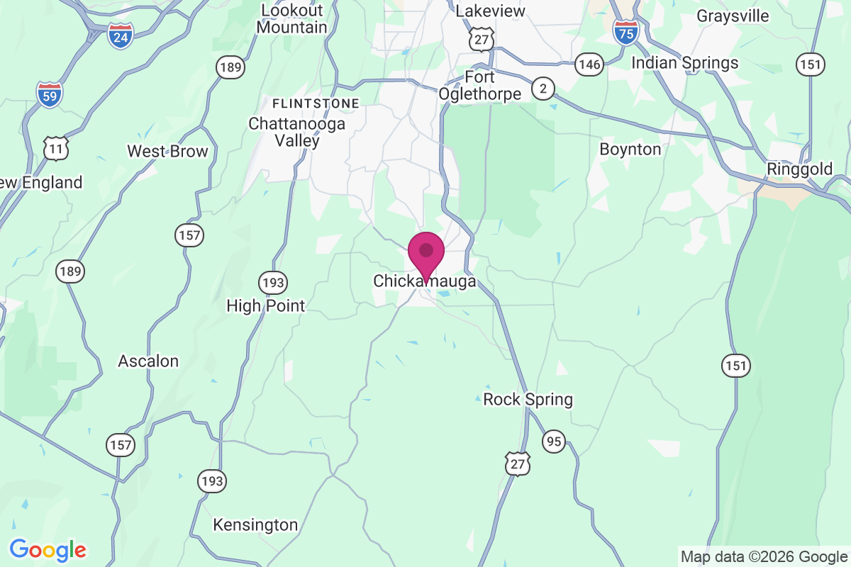 Carte de Chickamauga
