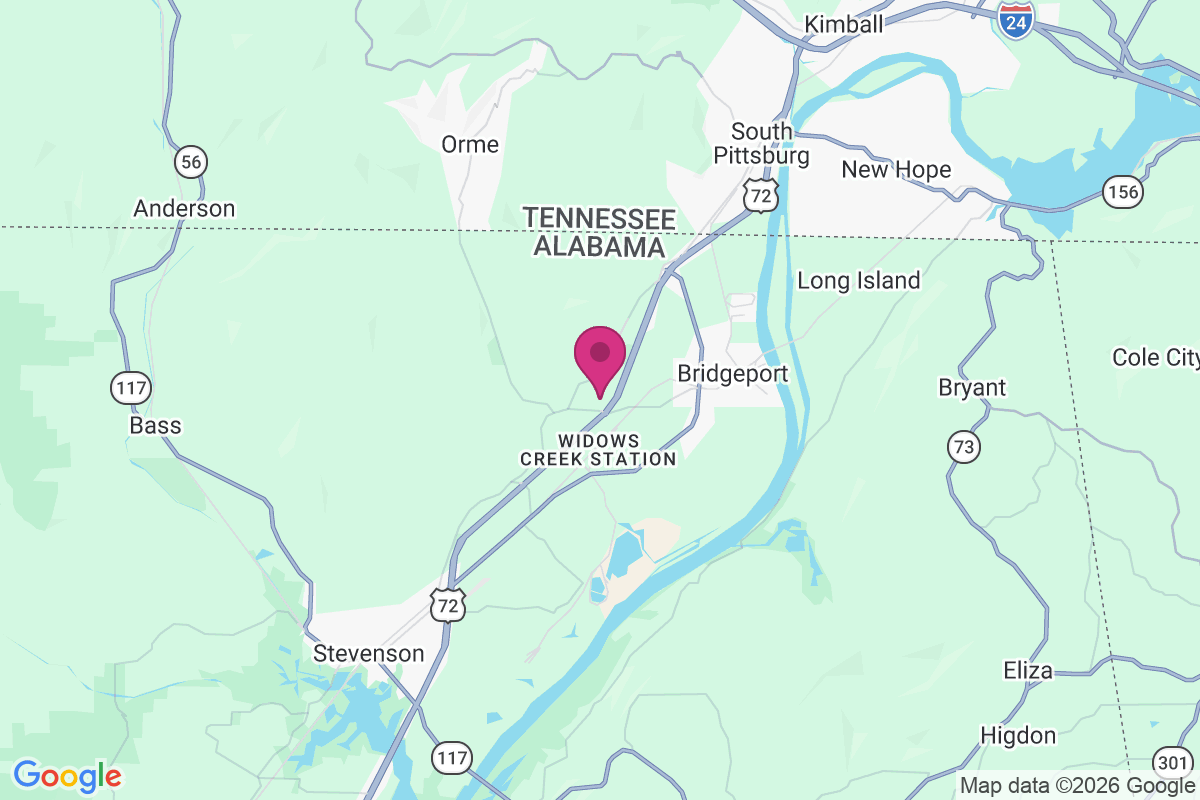 Carte de Cumberland Junction
