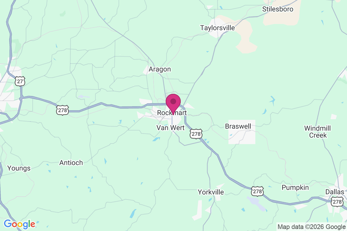 Carte de Rockmart
