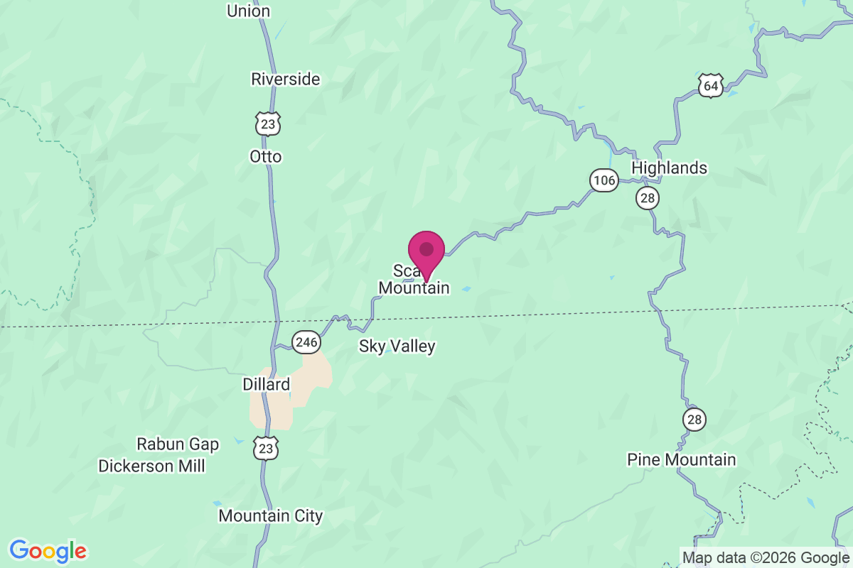 Carte de Scaly Mountain